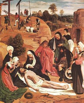 Geertgen Tot Sint Jans : Lamentation over the Dead Christ